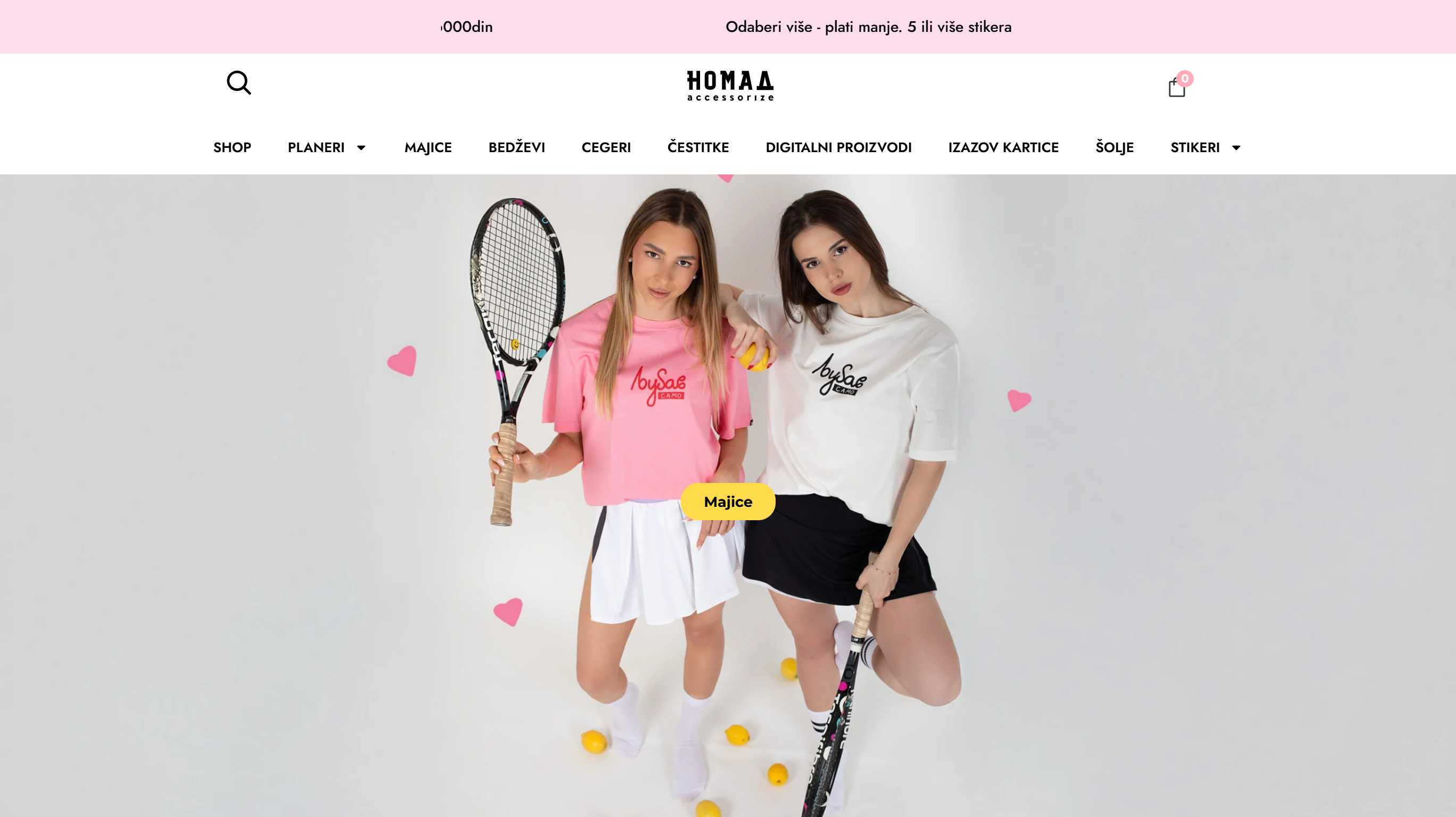 Nomad Accessorize novi sajt (WooCommerce)